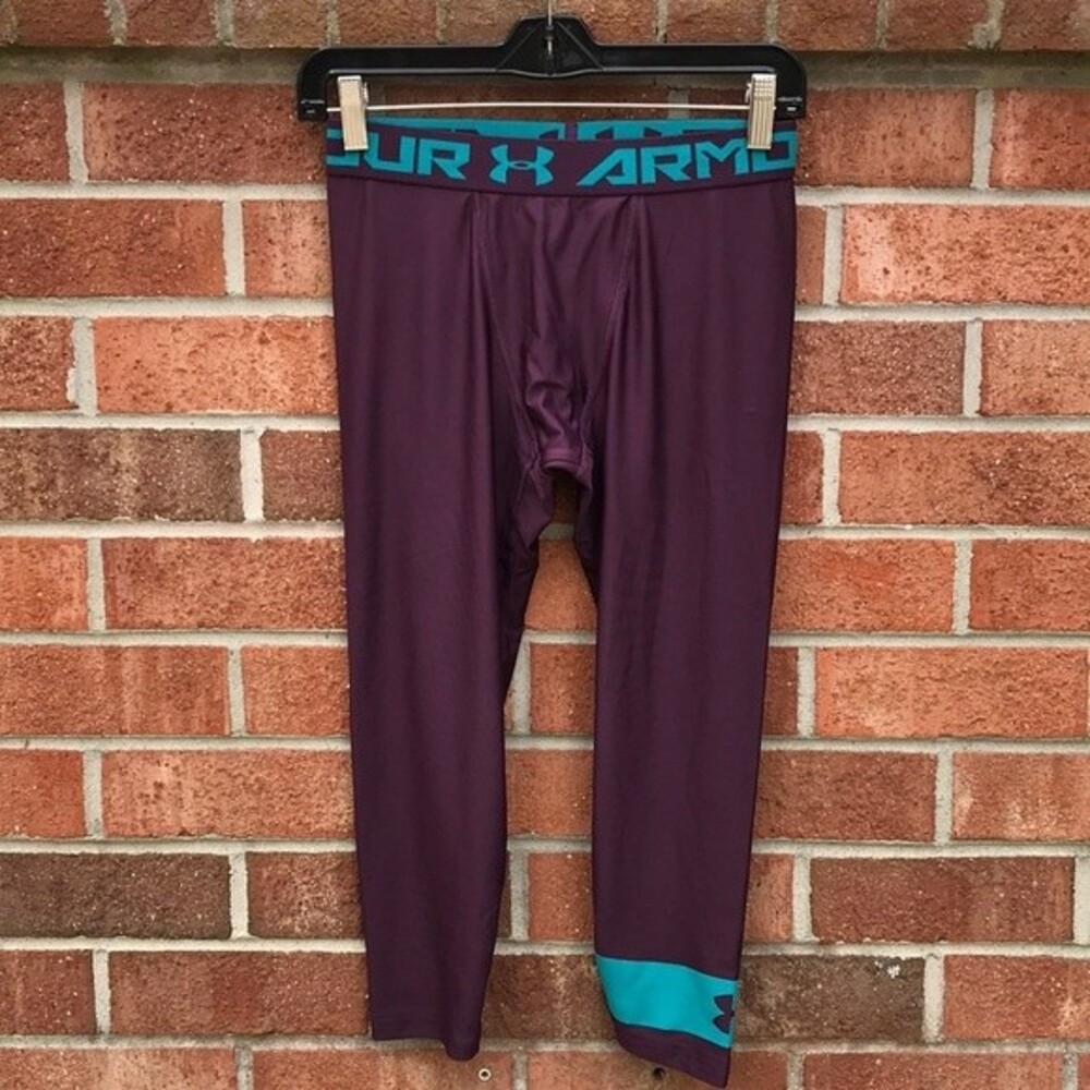 Under Armour Youth Base Layer Heat Gear Athletic Leggings sz Large NWT